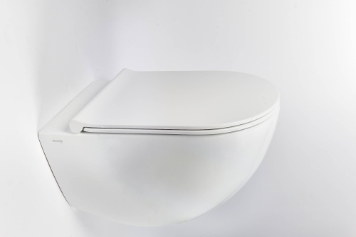 Комплект унитаза с крышкой GALASSIA KIT DREAM 7317MT Slim